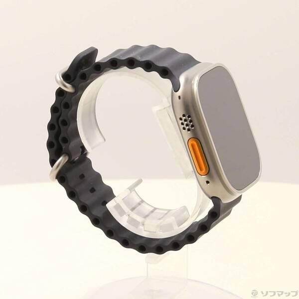 〔中古〕Apple(アップル) Apple Watch Ultra GPS + Cellular 49mm チタニウムケース ミッドナイトオーシャンバンド〔344-ud〕 |  | 03