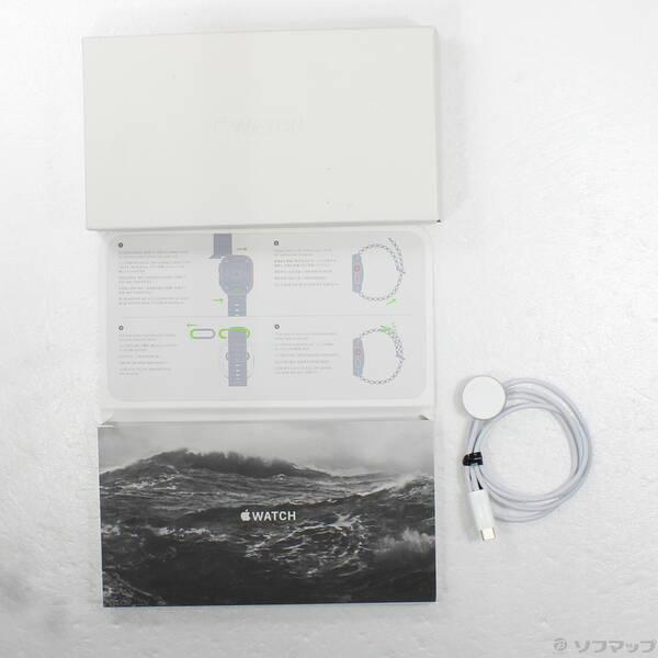 〔中古〕Apple(アップル) Apple Watch Ultra GPS + Cellular 49mm チタニウムケース ミッドナイトオーシャンバンド〔344-ud〕 |  | 04