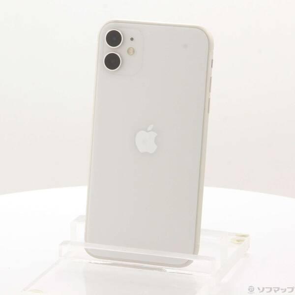 〔中古〕Apple(アップル) iPhone11 64GB ホワイト MWLU2J／A SoftBank〔344-ud〕 | 
