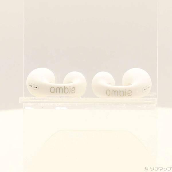 〔中古〕ambie(アンビー) Sound earcuffs White×White AM-TW02／WWC〔352-ud〕 | 