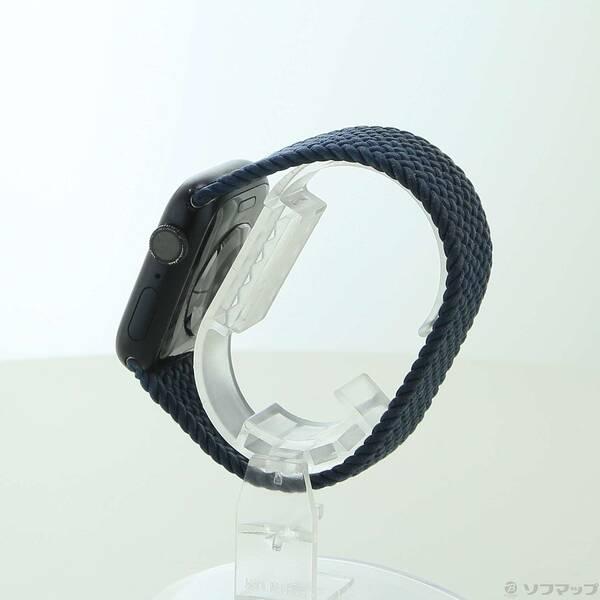 〔中古〕Apple(アップル) Apple Watch Series 7 GPS 41mm ミッドナイトアルミニウムケース アビスブルーブレイデッドソロループ〔258-ud〕 |  | 01