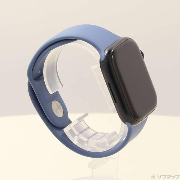 〔中古〕Apple(アップル) Apple Watch Series 9 GPS 45mm ミッドナイトアルミニウムケース ウインターブルースポーツバンド〔297-ud〕 |  | 03