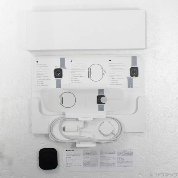 〔中古〕Apple(アップル) Apple Watch Series 9 GPS 45mm ミッドナイトアルミニウムケース ウインターブルースポーツバンド〔297-ud〕 |  | 04