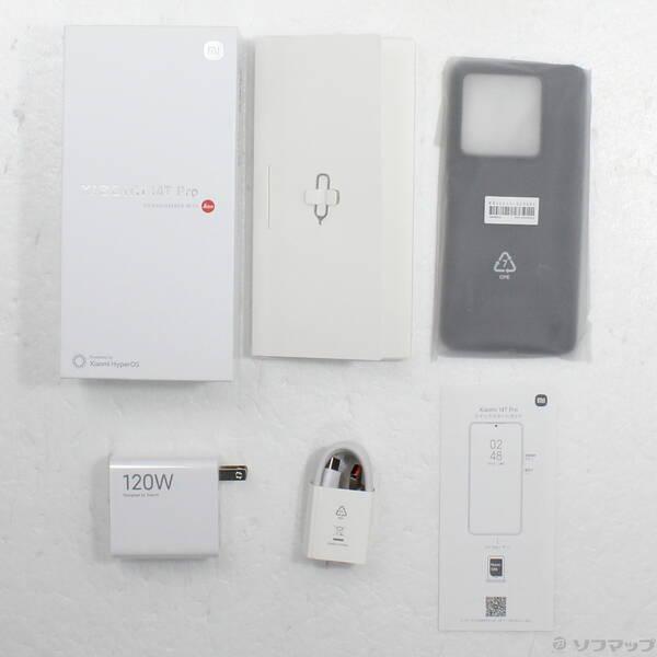 〔中古〕Xiaomi(シャオミ) Xiaomi 14T Pro 256GB チタンブラック MZB0HHKJP SIMフリー〔276-ud〕 |  | 04