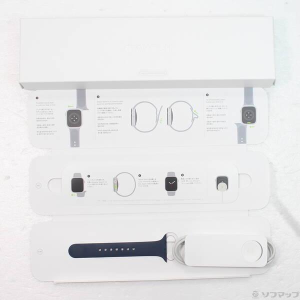 〔中古〕Apple(アップル) Apple Watch Series 7 GPS + Cellular 45mm ブルーアルミニウムケース アビスブルースポーツバンド〔368-ud〕 |  | 04