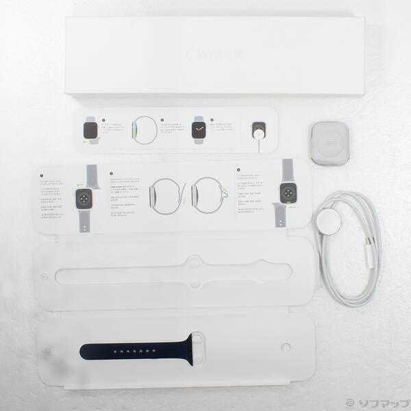 〔中古〕Apple(アップル) Apple Watch Series 7 GPS + Cellular 45mm グラファイトステンレススチールケース アビスブルースポーツバンド〔269-ud〕 |  | 04