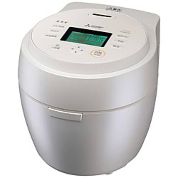 〔中古〕MITSUBISHI(三菱) 〔展示品〕 炊飯器 本炭釜 紬(つむぎ) 白真珠（しろしんじゅ） NJ-BW10G-W ［5.5合 ／IH］〔305-ud〕 | 