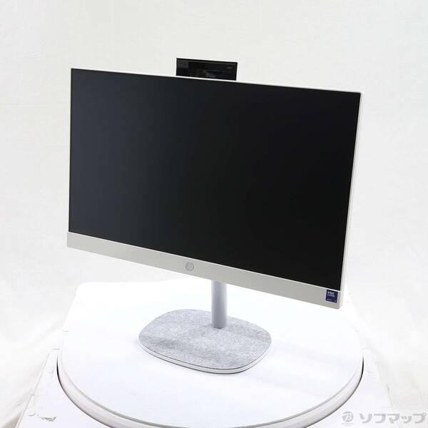 〔中古〕hp(エイチピー) HP All-in-One 24-cr2000jp BD5A6PA-AAAB シェルホワイト〔262-ud〕 | 