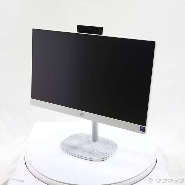 〔中古〕hp(エイチピー) HP All-in-One 24-cr2000jp BD5A6PA-AAAB シェルホワイト〔377-ud〕 | 