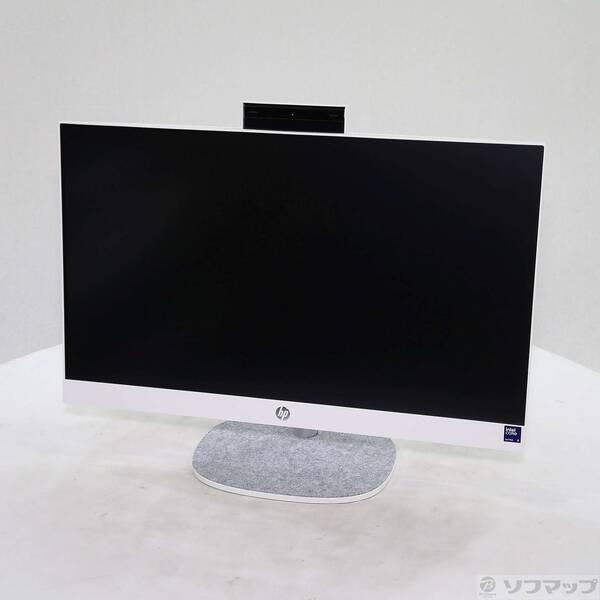 〔中古〕hp(ヒューレットパッカード) HP All-in-One 24-cr2000jp BD5A6PA-AAAB シェルホワイト〔349-ud〕 | 