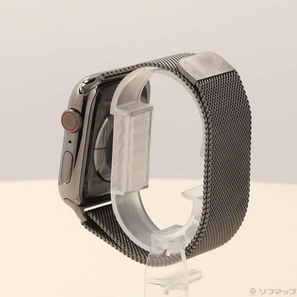 〔中古〕Apple(アップル) Apple Watch Series 8 GPS + Cellular 45mm グラファイトステンレススチールケース グラファイトミラネーゼループ〔269-ud〕 |  | 01