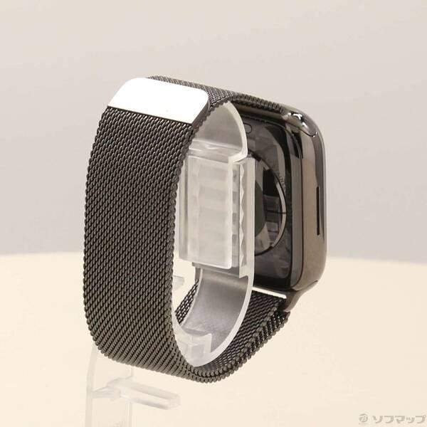 〔中古〕Apple(アップル) Apple Watch Series 8 GPS + Cellular 45mm グラファイトステンレススチールケース グラファイトミラネーゼループ〔269-ud〕 |  | 02