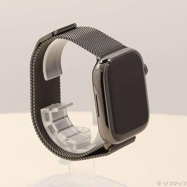 〔中古〕Apple(アップル) Apple Watch Series 8 GPS + Cellular 45mm グラファイトステンレススチールケース グラファイトミラネーゼループ〔269-ud〕 |  | 03