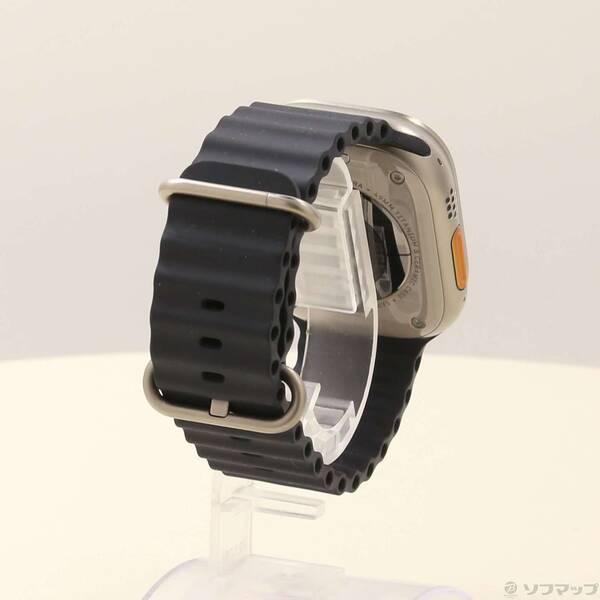 〔中古〕Apple(アップル) Apple Watch Ultra GPS + Cellular 49mm チタニウムケース ミッドナイトオーシャンバンド〔344-ud〕 |  | 02