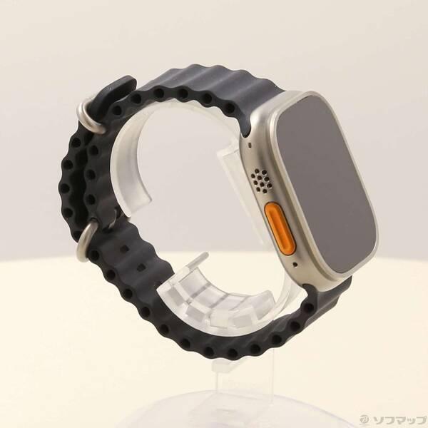 〔中古〕Apple(アップル) Apple Watch Ultra GPS + Cellular 49mm チタニウムケース ミッドナイトオーシャンバンド〔344-ud〕 |  | 03