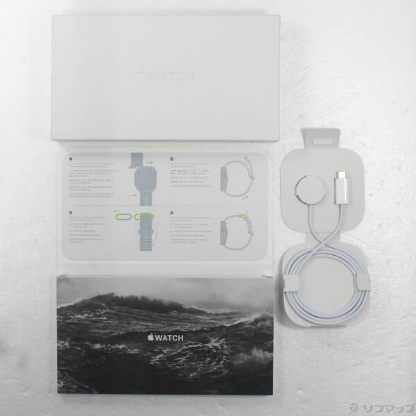 〔中古〕Apple(アップル) Apple Watch Ultra GPS + Cellular 49mm チタニウムケース ミッドナイトオーシャンバンド〔344-ud〕 |  | 04