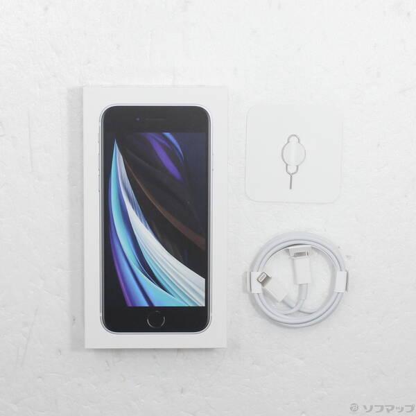 中古〕Apple(アップル) iPhone SE 第2世代 128GB ホワイト MHGU3J／A