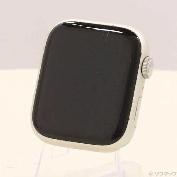 〔中古〕Apple(アップル) Apple Watch Series 7 GPS 45mm スターライトアルミニウムケース バンド無し〔262-ud〕 | 