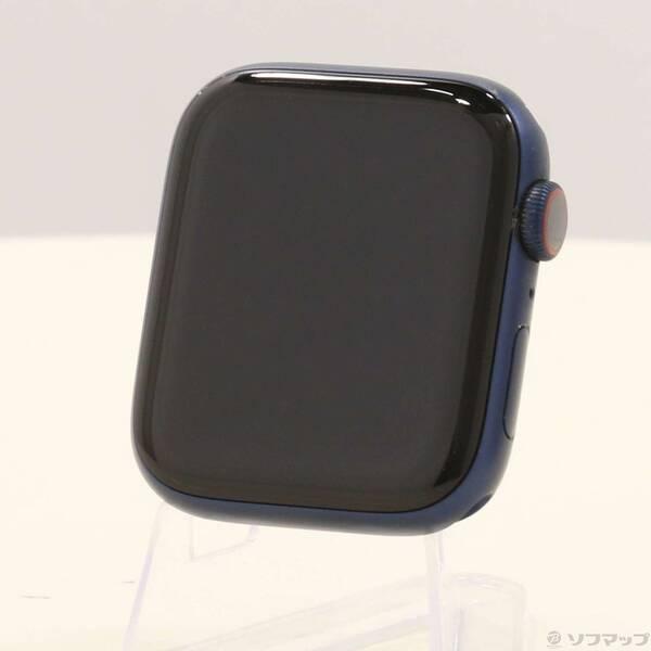 〔中古〕Apple(アップル) Apple Watch Series 6 GPS + Cellular 44mm ブルーアルミニウムケース バンド無し〔262-ud〕 | 