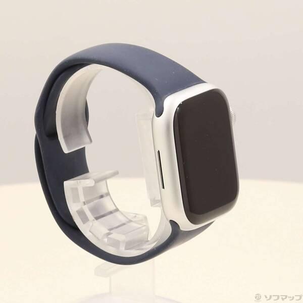 〔中古〕Apple(アップル) Apple Watch Series 9 GPS 41mm シルバーアルミニウムケース ストームブルースポーツバンド〔269-ud〕 |  | 03