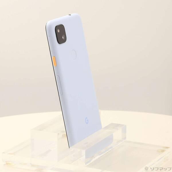 〔中古〕GOOGLE(グーグル) Google Pixel 4a 128GB ベアリーブルー G025M SoftBank〔262-ud〕 |  | 03