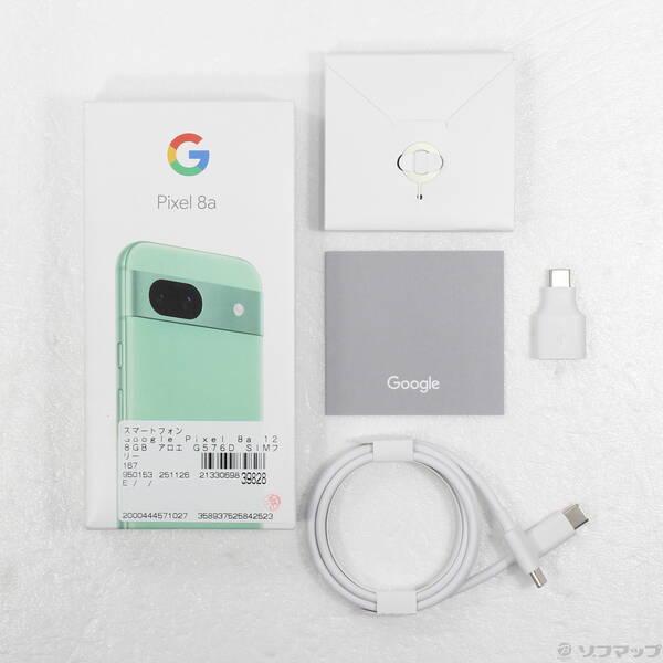 〔中古〕GOOGLE(グーグル) Google Pixel 8a 128GB アロエ G576D SIMフリー〔198-ud〕 |  | 04