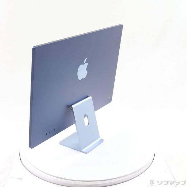 〔中古〕Apple(アップル) iMac 24-inch Mid-2021 MGPK3J／A Apple M1 8コアCPU_8コアGPU 8GB SSD256GB ブルー 〔macOS Big Sur v11〕〔262-ud〕 |  | 01