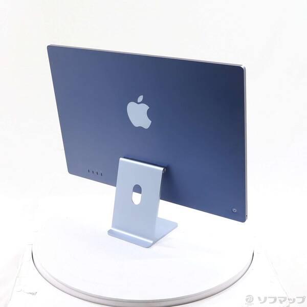 〔中古〕Apple(アップル) iMac 24-inch Mid-2021 MGPK3J／A Apple M1 8コアCPU_8コアGPU 8GB SSD256GB ブルー 〔macOS Big Sur v11〕〔262-ud〕 |  | 02