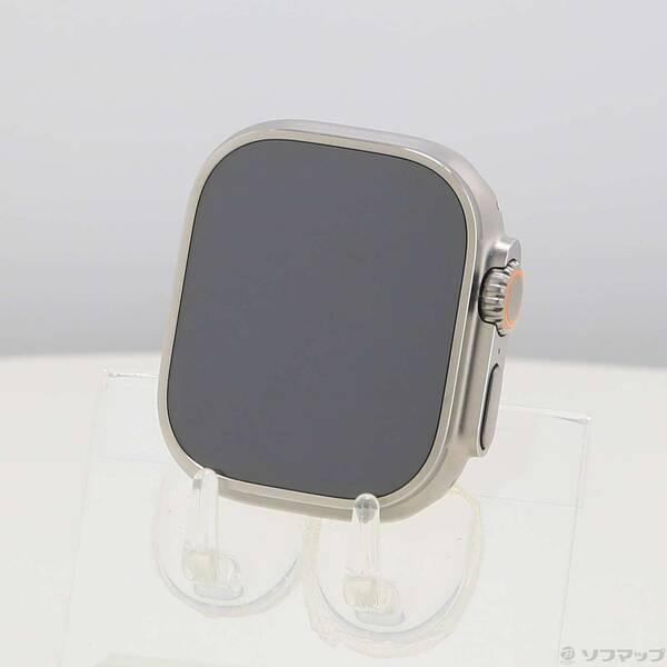 〔中古〕Apple(アップル) Apple Watch Ultra 2 GPS + Cellular 49mm チタニウムケース バンド無し〔377-ud〕 | 