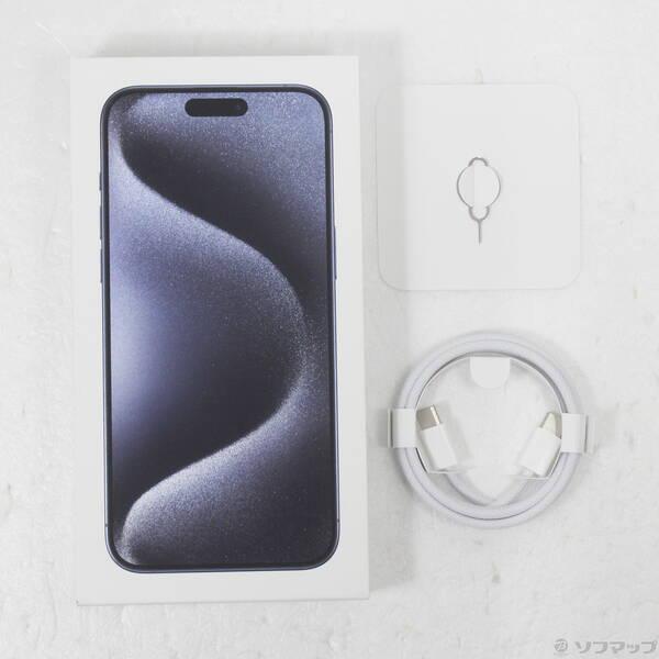 〔中古〕Apple(アップル) iPhone15 Pro Max 1TB ブルーチタニウム MU723J／A SIMフリー〔344-ud〕 |  | 04