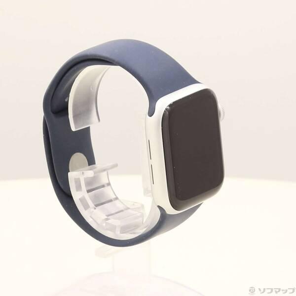 〔中古〕Apple(アップル) Apple Watch SE 第2世代 GPS 40mm シルバーアルミニウムケース ストームブルースポーツバンド〔269-ud〕 |  | 03