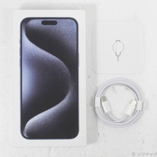 〔中古〕Apple(アップル) iPhone15 Pro Max 1TB ブルーチタニウム MU723J／A SIMフリー〔344-ud〕 |  | 04
