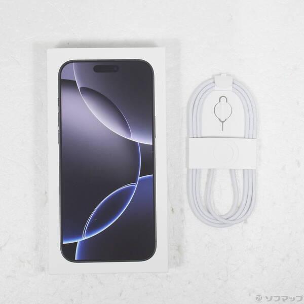 〔中古〕Apple(アップル) iPhone16 Pro Max 512GB ブラックチタニウム MYWL3J／A SIMフリー〔377-ud〕_4