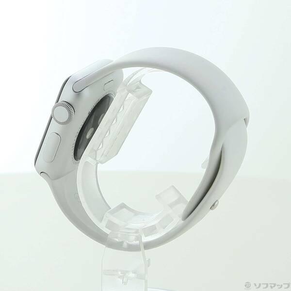 〔中古〕Apple(アップル) Apple Watch Series 3 GPS 38mm シルバーアルミニウムケース ホワイトスポーツバンド〔247-ud〕 |  | 01