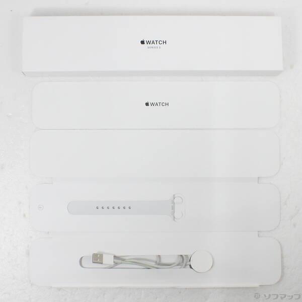 〔中古〕Apple(アップル) Apple Watch Series 3 GPS 38mm シルバーアルミニウムケース ホワイトスポーツバンド〔247-ud〕 |  | 04