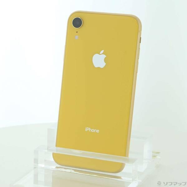 〔中古〕Apple(アップル) iPhoneXR 128GB イエロー MT0Q2J／A SIMフリー〔247-ud〕 | 