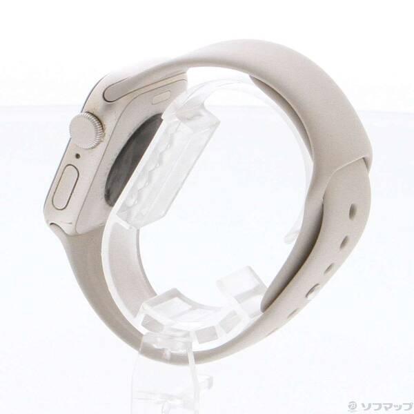 〔中古〕Apple(アップル) Apple Watch SE 第2世代 GPS 40mm スターライトアルミニウムケース スターライトスポーツバンド〔348-ud〕 |  | 01