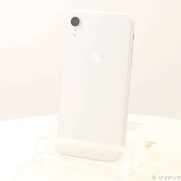 〔中古〕Apple(アップル) iPhoneXR 64GB ホワイト MT032J／A SIMフリー〔368-ud〕 | 