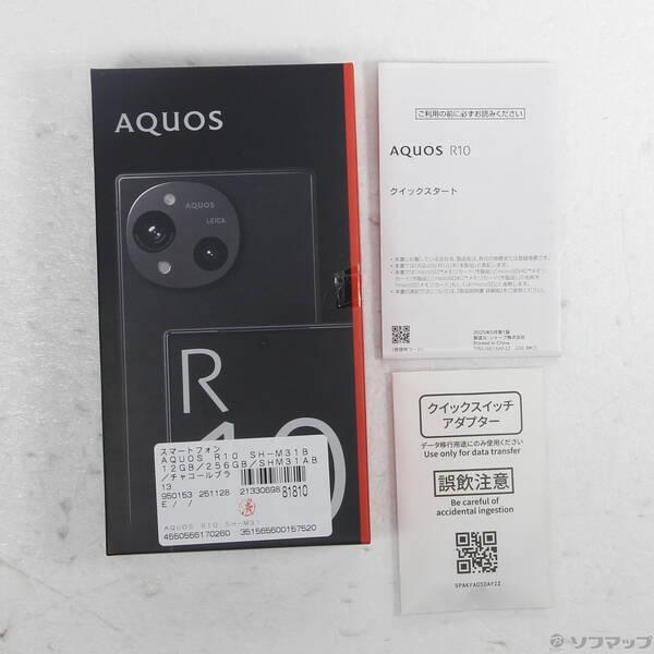 〔中古〕SHARP(シャープ) AQUOS R10 256GB チャコールブラック SH-M31A-B SIMフリー〔348-ud〕 |  | 04