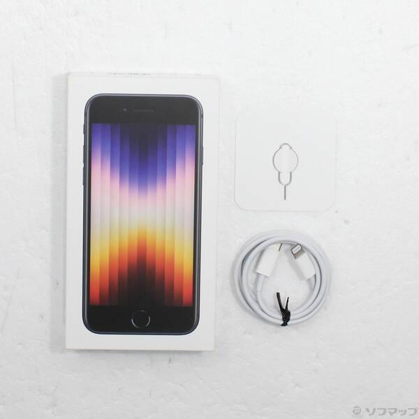 〔中古〕Apple(アップル) iPhone SE 第3世代 64GB ミッドナイト MMYC3J／A SIMフリー〔377-ud〕 |  | 04