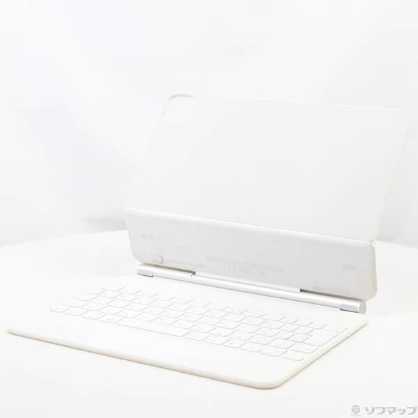 〔中古〕Apple(アップル) 11インチ iPad Pro 第3／2／1世代用 Magic Keyboard 日本語 ホワイト MJQJ3J／A〔344-ud〕 | 