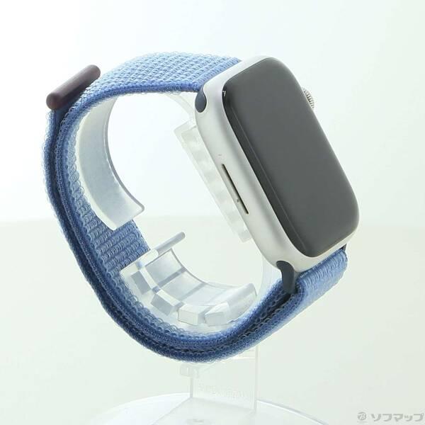 〔中古〕Apple(アップル) Apple Watch Series 9 GPS + Cellular 45mm シルバーアルミニウムケース ウインターブルースポーツループ〔269-ud〕 |  | 03