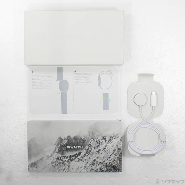 〔中古〕Apple(アップル) Apple Watch Ultra 2 GPS + Cellular 49mm チタニウムケース オリーブアルパインループ〔344-ud〕 |  | 04