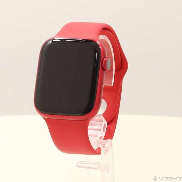 〔中古〕Apple(アップル) Apple Watch Series 9 GPS 45mm (PRODUCT)REDアルミニウムケース レッドスポーツバンド〔349-ud〕 | 