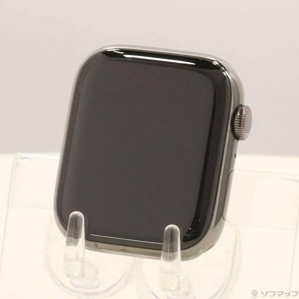 〔中古〕Apple(アップル) Apple Watch Series 8 GPS + Cellular 45mm グラファイトステンレススチールケース バンド無し〔258-ud〕 | 