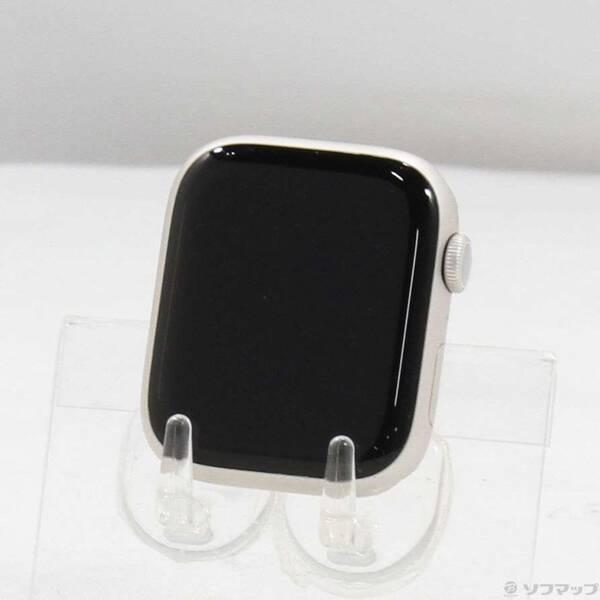 〔中古〕Apple(アップル) Apple Watch Series 8 GPS 45mm スターライトアルミニウムケース バンド無し〔352-ud〕 | 