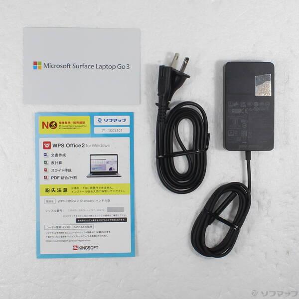〔中古〕Microsoft(マイクロソフト) Surface Laptop Go 3 〔Core i5／8GB／SSD256GB〕 XK7-00005 プラチナ〔258-ud〕 |  | 04