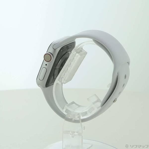 〔中古〕Apple(アップル) Apple Watch Series 6 GPS + Cellular 40mm シルバーアルミニウムケース ホワイトスポーツバンド〔352-ud〕 |  | 01