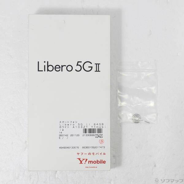 〔中古〕ZTE Libero 5G II 64GB ホワイト A103ZT Y!mobile SIMフリー〔269-ud〕 |  | 04