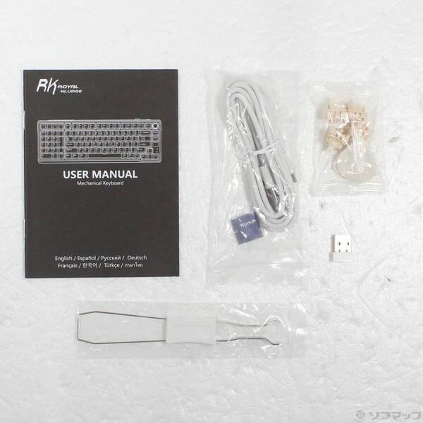 〔中古〕RK ROYAL KLUDGE L98 RGBバックライト Solanum Nigrum Cream Switch〔377-ud〕 |  | 04